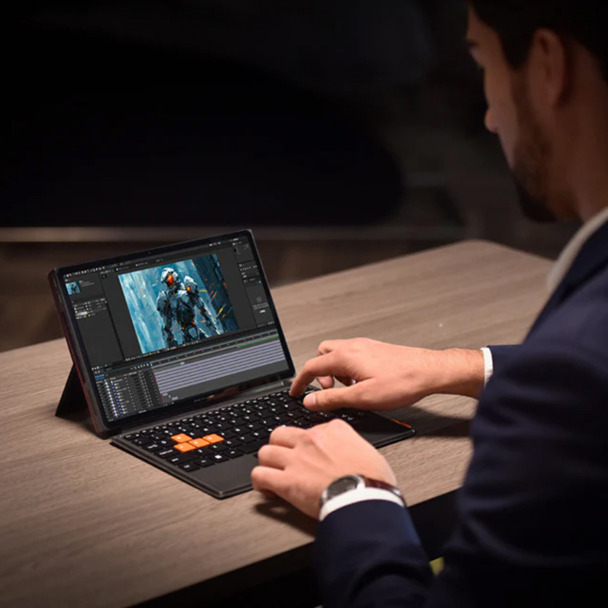 Портативная игровая приставка OneXPlayer X1 Air – Portable 3-in-1 (32GB+1TB)